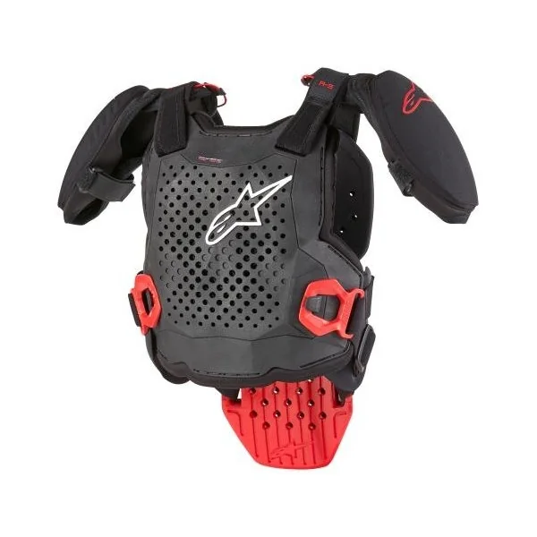 Peto Alpinestars Infantil A-5 S V2 Negro Blanco Rojo |6740224-123|