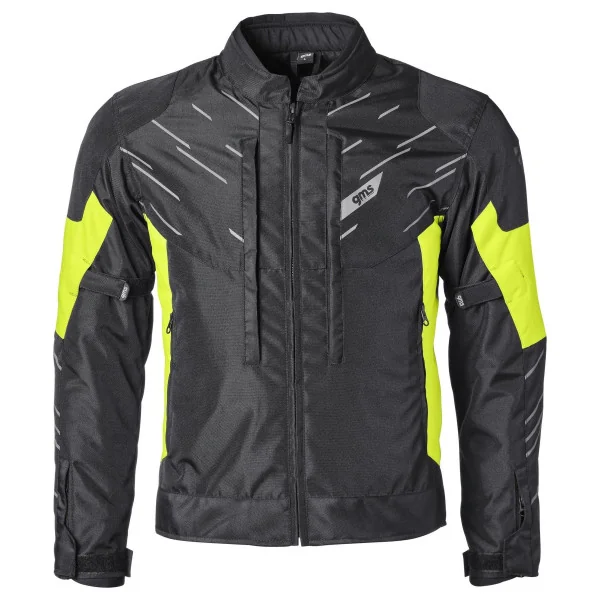 Chaqueta Gms Kasai Wp Negro Amarillo Fluor |ZG55018-350|