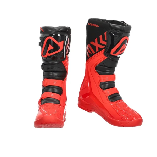 Botas Acerbis Stivale X-Team Rojo Negro |0022999.349|