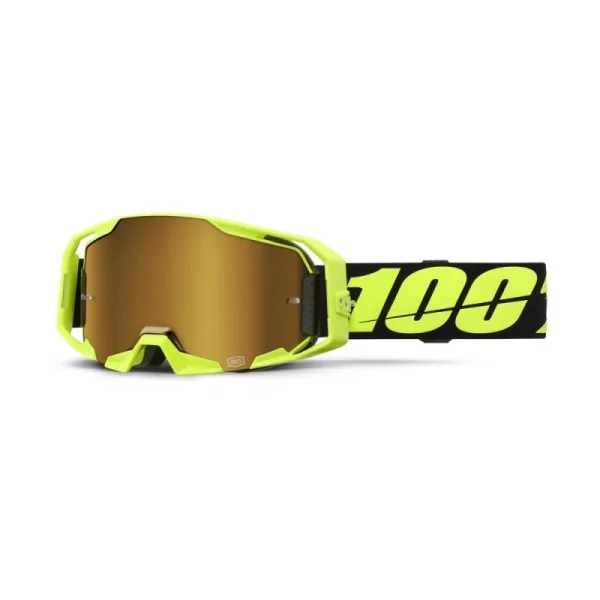 Máscara 100% Armatic Amarillo Fluor Oro Espejo |5006000004|