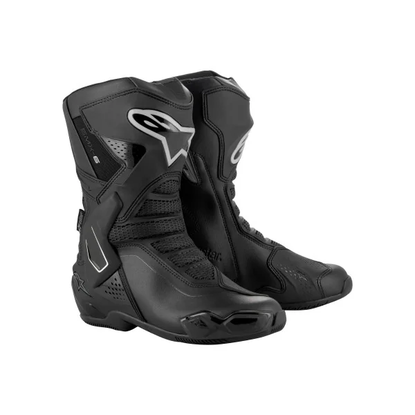 Botas Alpinestars Mujer Smx-6 V3 Drystar Negro Plata |2243125-119|