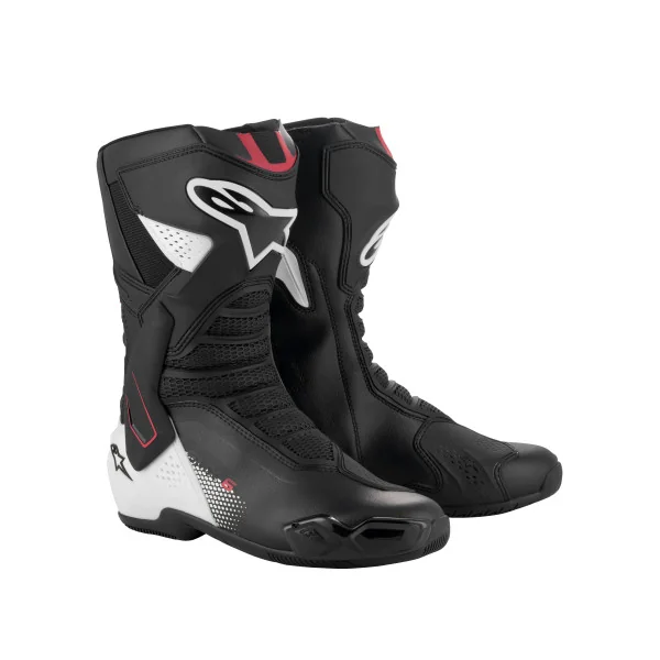 Botas Alpinestars Smx-6 V3 Negro Blanco Rojo |2223025-1406|
