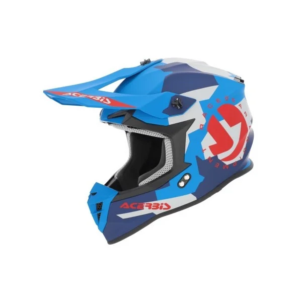 Casco Acerbis Linear Azul Rojo |0025316.431|