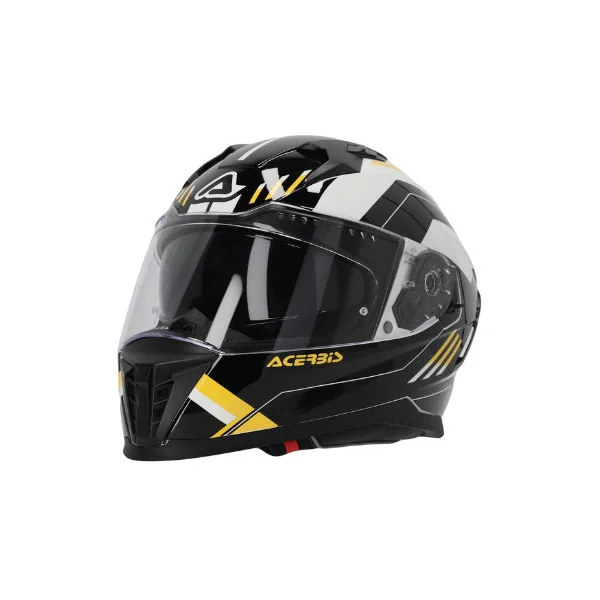 Casco Acerbis X-Way Graphic Negro Amarillo |0026016.318|