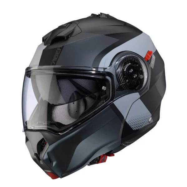 Casco Caberg Duke Evo Indy Negro Mate Gris Metal Gris |C0KD60P7|