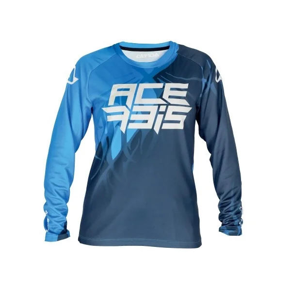 Camiseta Acerbis Inafntil Mx Three Azul Blanco |0025043.245|