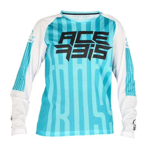 Camiseta Acerbis Mx J-Windy Five Kid Vented Verde Blanco |0025147.371|