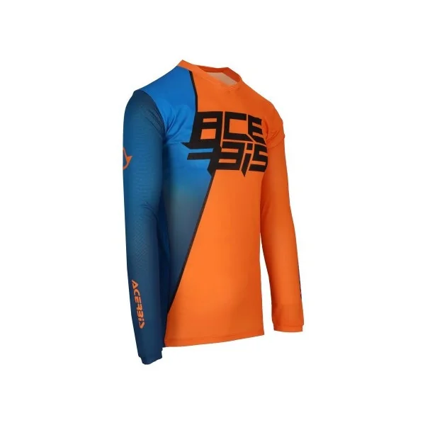 Camiseta Acerbis Mx J-Track Seven Naranja Azul |0025886.204|