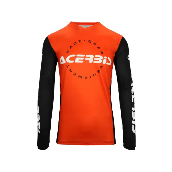 Camiseta Acerbis Mx J-Track Inc. Naranja Negro |0026040.209|