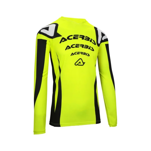 Camiseta Acerbis Mx J-Track Askar Amarillo Negro |0026042.279|