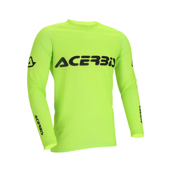 Camiseta Acerbis J-Windy Vent Limelight Verde Negro |0026047.377|