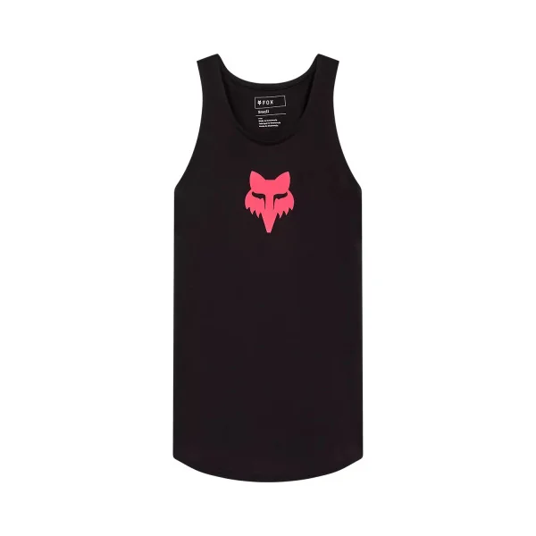 Camiseta Sin Mangas Fox Mujer Head Negro |31842-001|