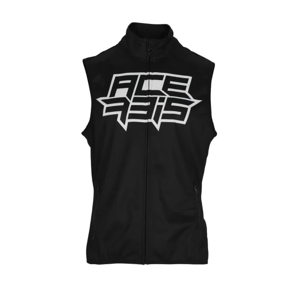 Chaleco Acerbis Softshell Linear Negro Blanco |0025509.315|
