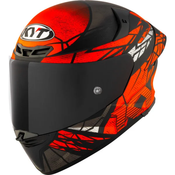 Casco Kyt Tt-Revo Combustion Naranja |Y6TR0037|