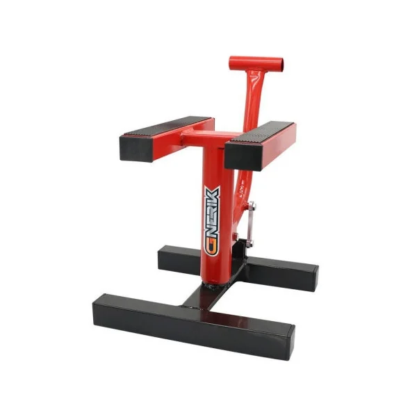 Caballete Elevador Gnerik Evo Universal Negro Rojo |GK-CEV003|