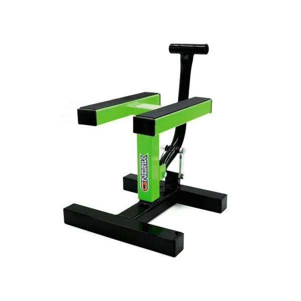 Caballete Elevador Gnerik Evo Universal Negro Verde |GK-CEV005|