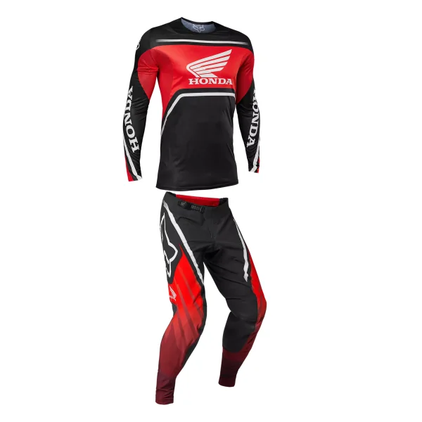 Traje Fox Flexair Honda Rojo Negro Blanco