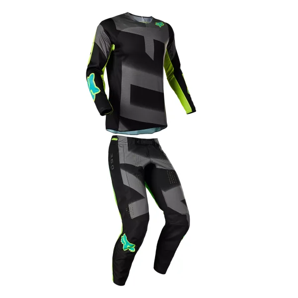 Traje Fox 360 Rkane Gris Amarillo