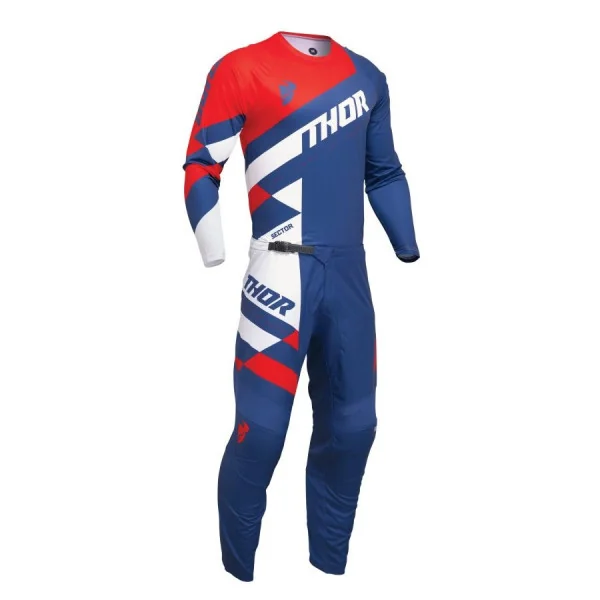 Traje Thor Infantil Sector Checker Azul Rojo