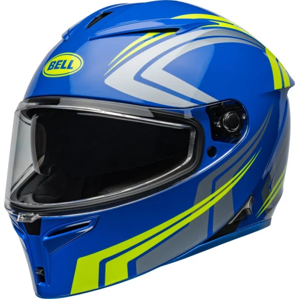 Casco Bell Lithium Jetstream Azul Brillo Retina |8008965006|