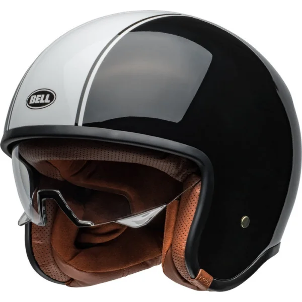 Casco Bell Tx501 Rally Negro Brillo Blanco |8008977001|