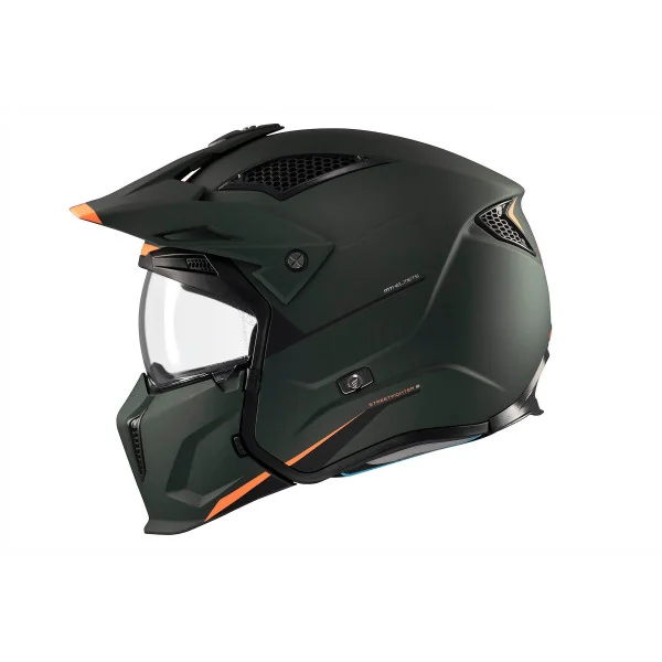 Casco Mt Streetfighter Sv S Solid A6 Verde Mate |1327000063|