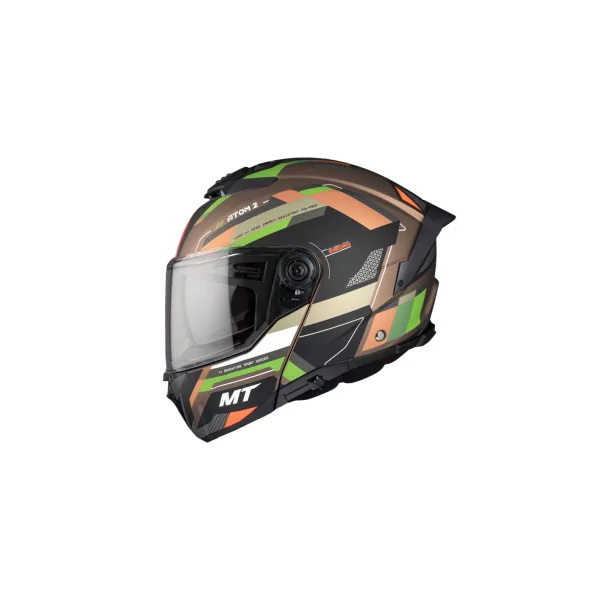 Casco Mt Atom 2 Sv Bast A6 Marrón Verde Mate |1335A25062|