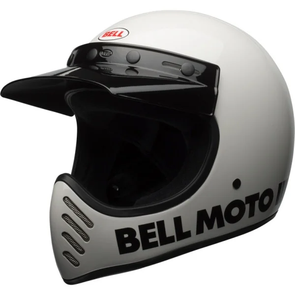 Casco Bell Moto 3 Classic Blanco Brillo XL