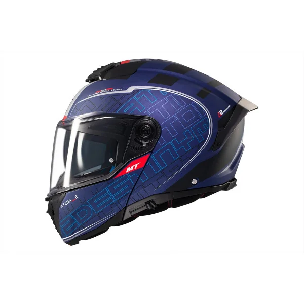 Casco Mt Atom 2 Sv Destiny C7 Negro Violeta Mate |1335C23272|