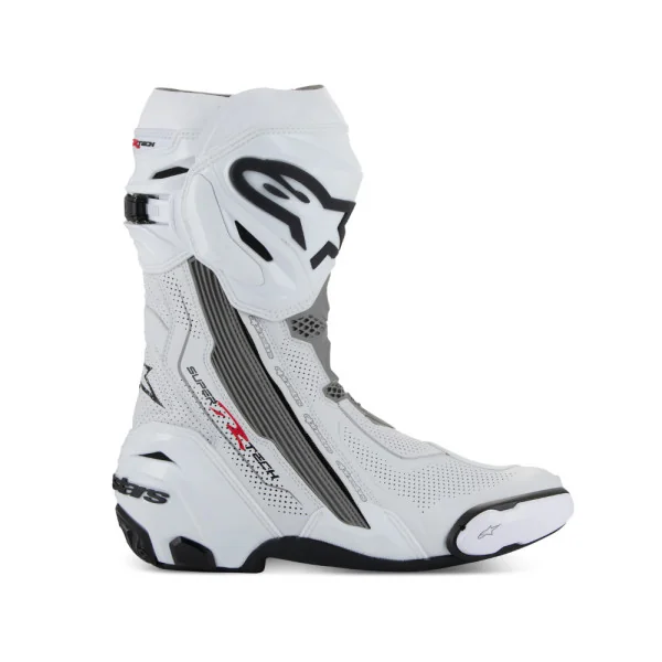 Botas Alpinestars Supertech R Vented Blanco Gris Negro |2220121-2024|