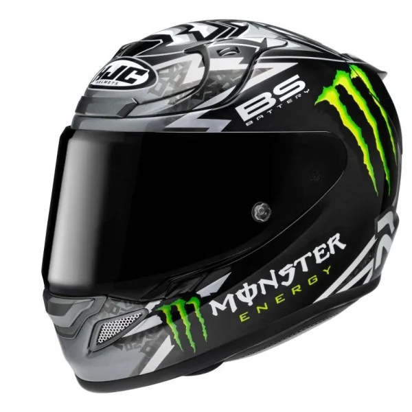 Casco Hjc Rpha12 Quartararo Replica Negro Gris |13010505|