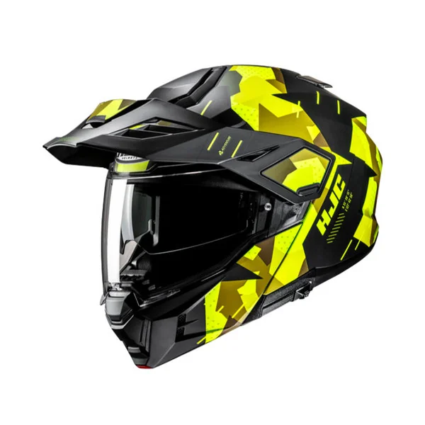 Casco Hjc I80 Roki Negro Amarillo Fluor |19787306|