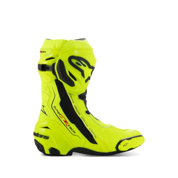 Botas Alpinestars Supertech R Amarillo Fluor Negro |2220021-551|