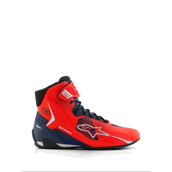 Zapatillas Alpinestars Mm93 Faster-4 Rojo Fluor Azul |2510925-3138|
