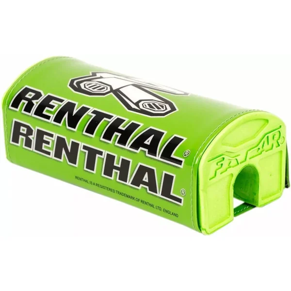 Almohadilla Manillar Renthal Fatbar Pad Negro Verde Blanco |P330|