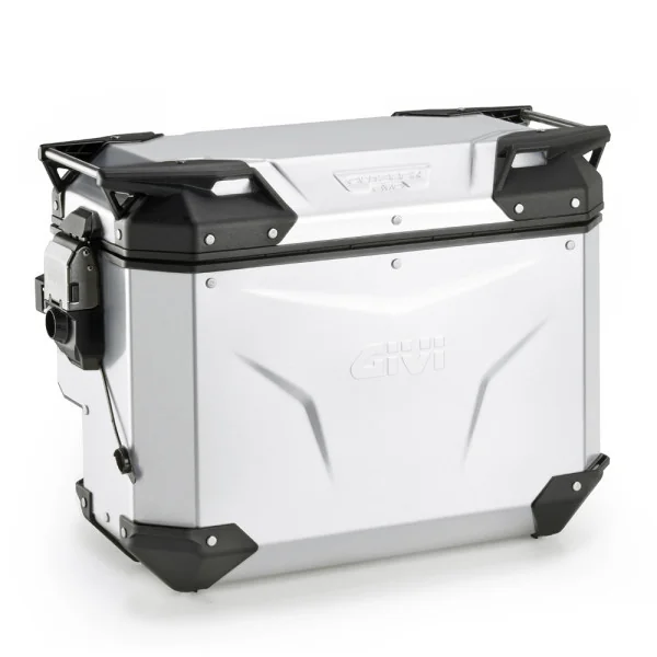 Maleta Lateral Givi Der. Trekker Outback Evo Smart 40L Anodised Aluminio