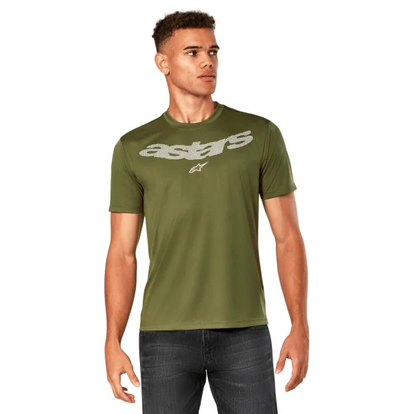 Camiseta Alpinestars Night Performance Ss Verde |1244-72810-67|