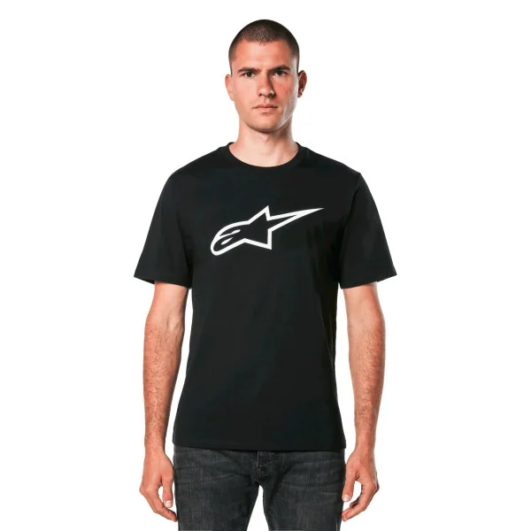 Camiseta Alpinestars Ageless 2.0 Csf Negro Blanco |1214-73102-1020|