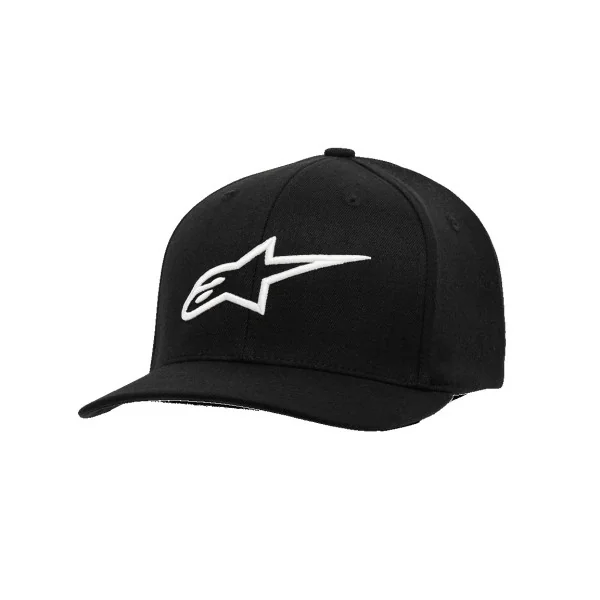 Gorra Alpinestars Ageless Curve Negro Rojo |1017-81010-1030|