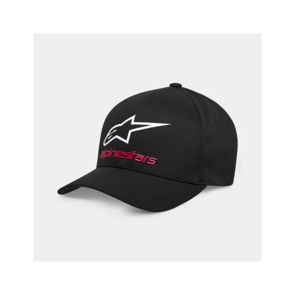 Gorra Alpinestars Always 2.0 Negro Blanco Rojo |1214-81701-123|