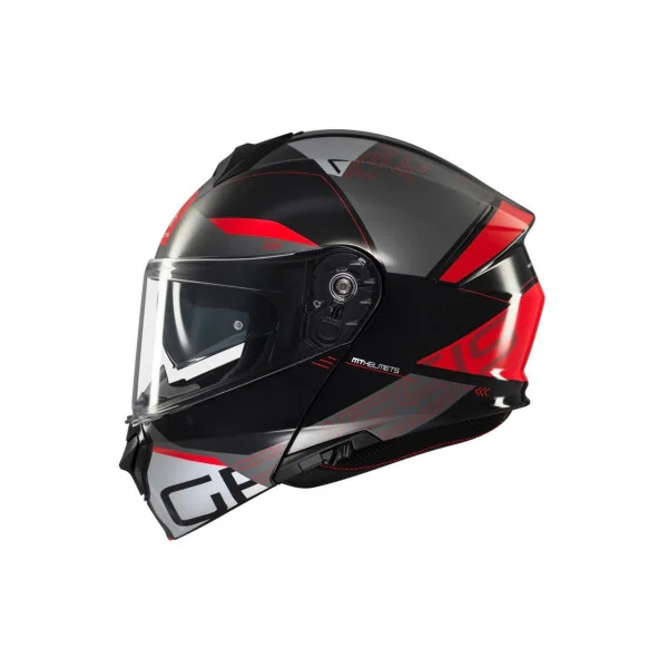 Casco MT Genesis SV Atempo B15 Gris Rojo |1347C241151|