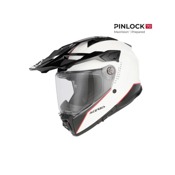 Casco Acerbis Attack Blanco Negro |0026630.237|