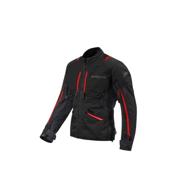 Chaqueta Seventy Sd-Jt67 Tanami Negro Rojo |SD23067124|