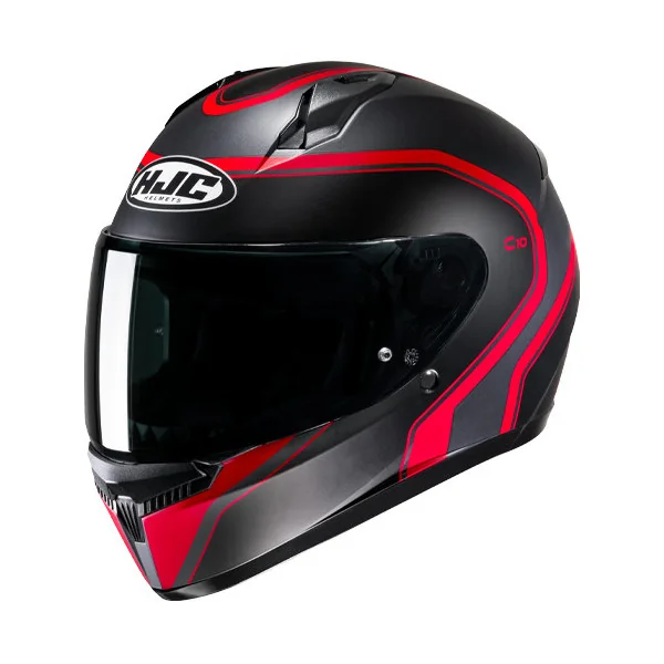 Casco Hjc Infantil C10 Elie Negro Rojo |10067104|