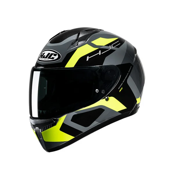 Casco Hjc Infantil C10 Tins Gris Negro Amarillo |10100306|