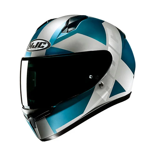 Casco Hjc Infantil C10 Tez Gris Azul |10127204|