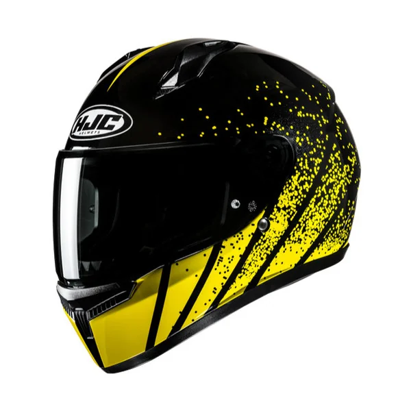 Casco Hjc Infantil C10 Haven Negro Amarillo |10160306|