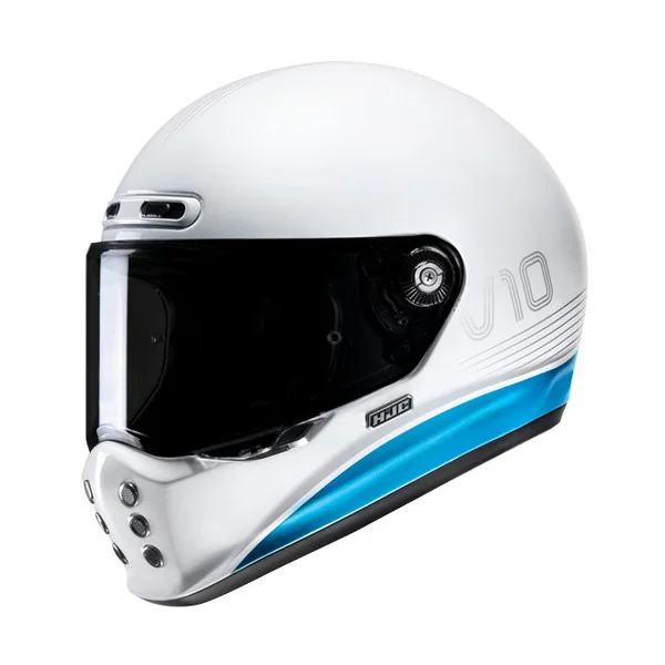 Casco Hjc V10 Tami Blanco Azul |10410206|