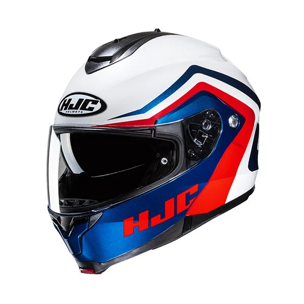 Casco Hjc C91N Nepos Blanco Azul Rojo |10722106|