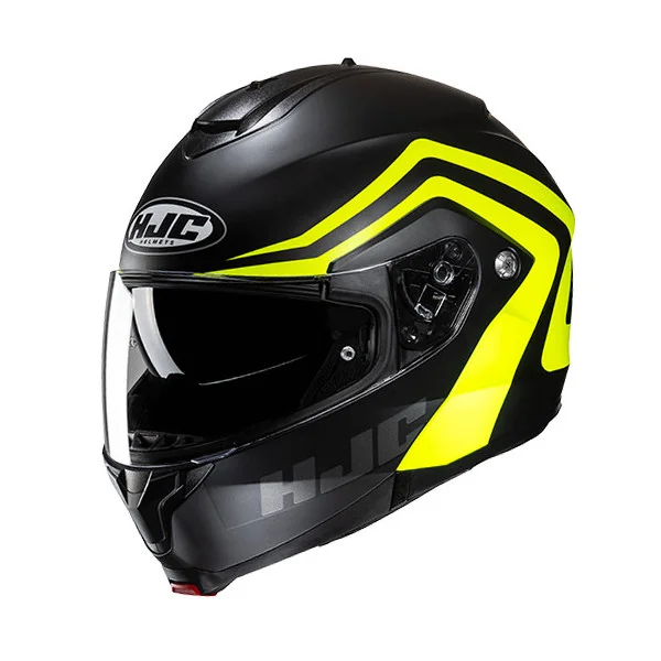 Casco Hjc C91N Nepos Negro Amarillo |10727306|